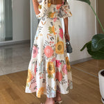 Sophia - floral midi dress — view 3