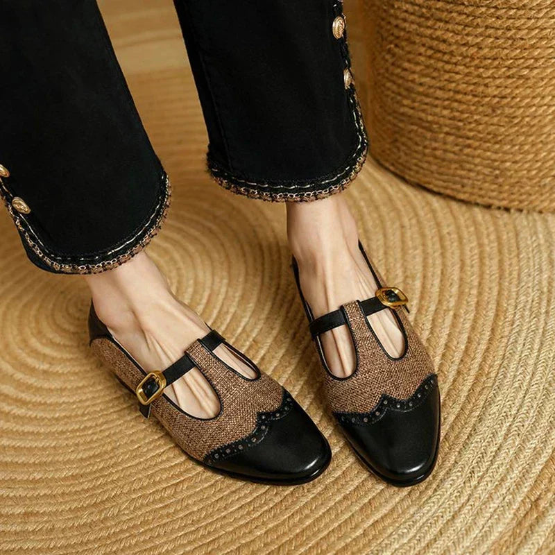 Sophie - retro buckle shoes — view 1