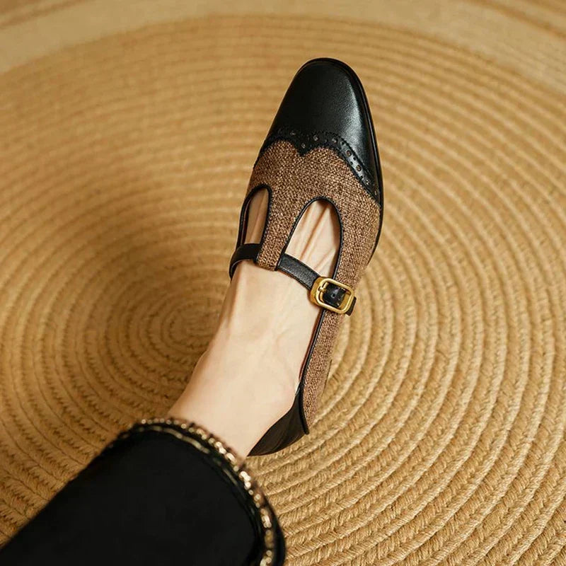Sophie - retro buckle shoes — view 2
