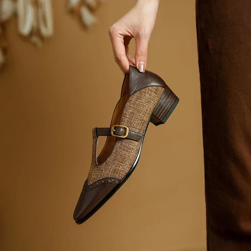 Sophie - retro buckle shoes — view 6