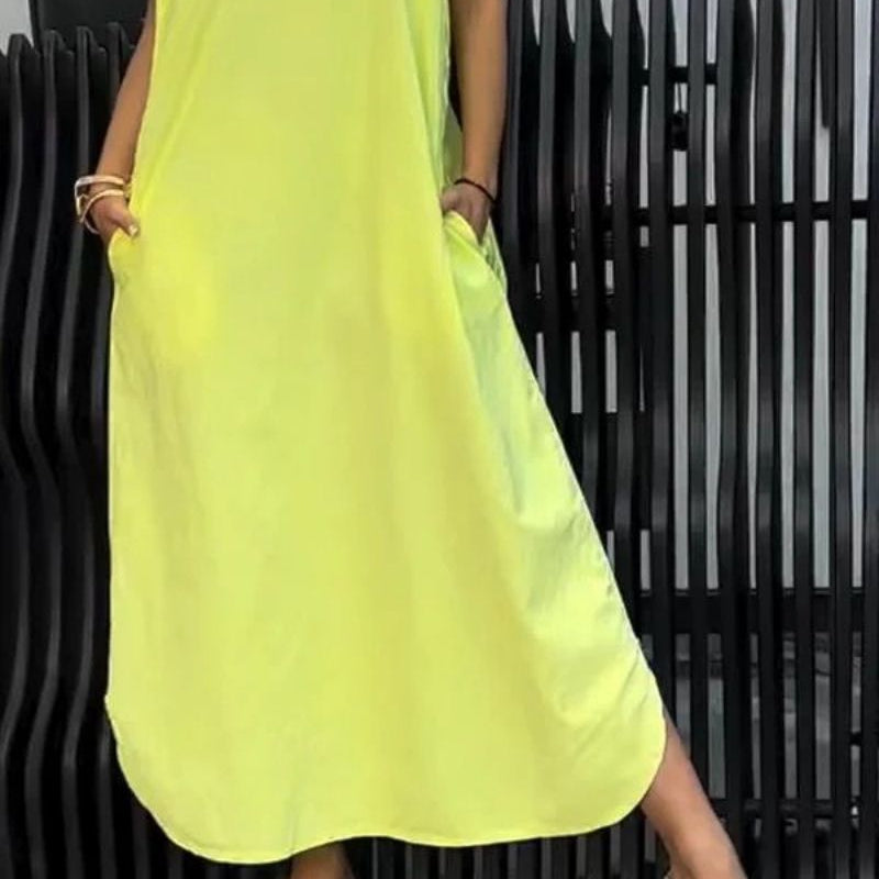 Stella - comfortable dress with straps — view 2