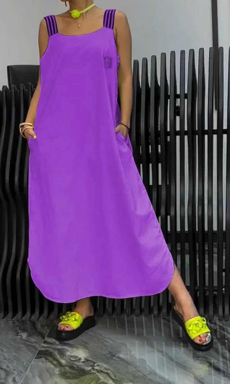 Stella - comfortable dress with straps — view 5