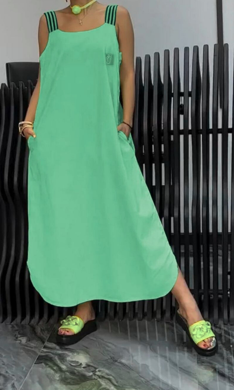 Stella - comfortable dress with straps — view 6