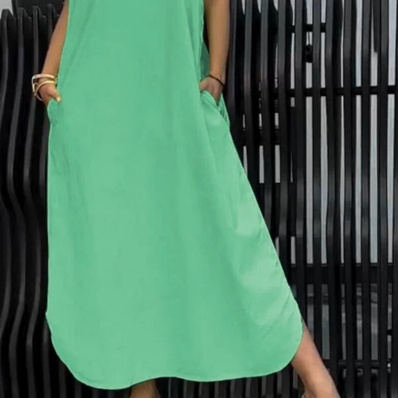 Stella - comfortable dress with straps — view 6