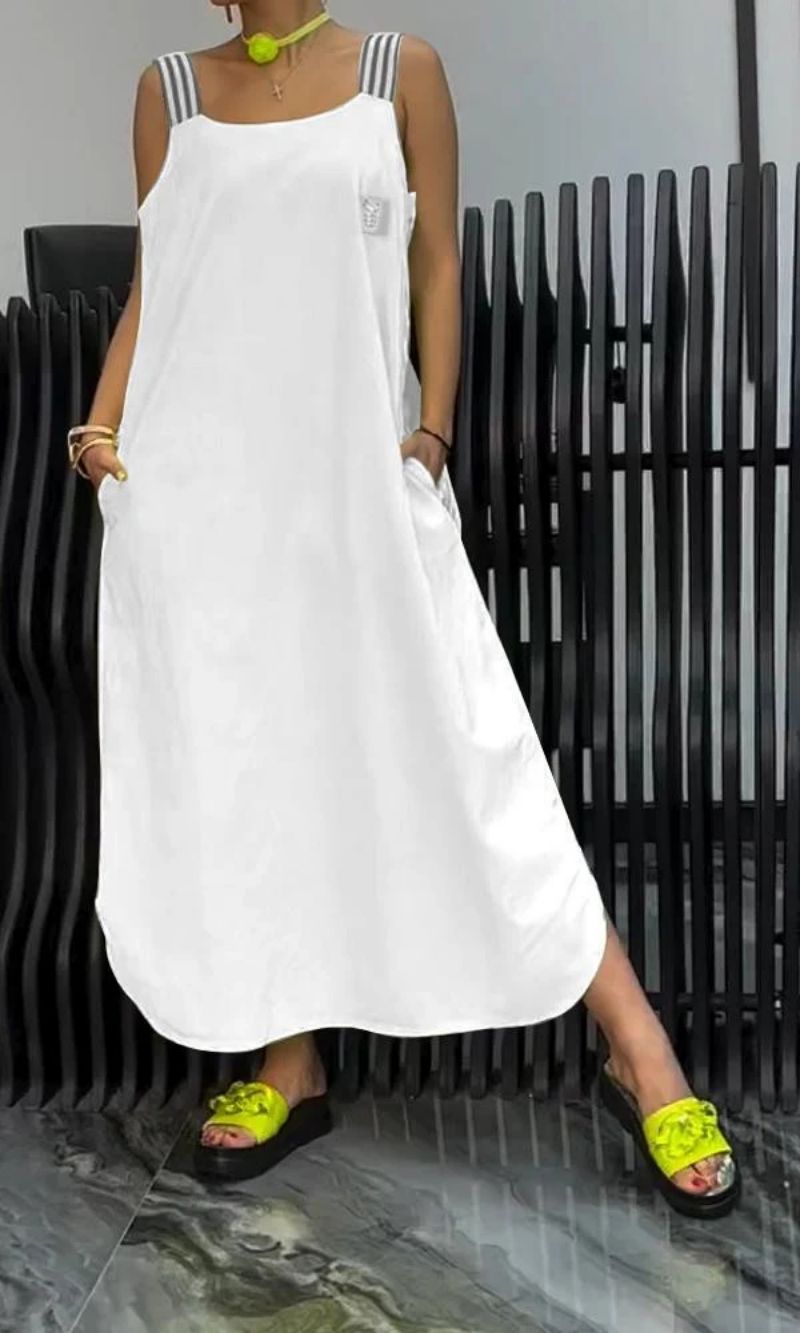 Stella - comfortable dress with straps — view 8