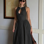 Stephanie - elegant midi dress — view 5