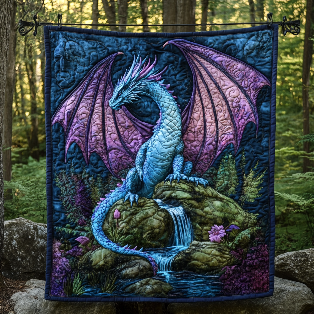 Quilted bedspread - Sky Man — view 1