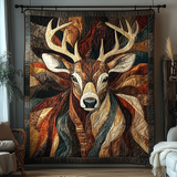 Quilted bedspread - Forest Majesty — view 1