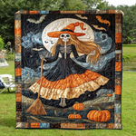 Quilted bedspread - Ghost cat — view 2