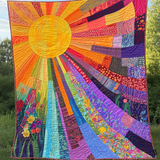 Quilted bedspread - Bright day — view 2