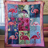 Quilted bedspread - Tropical tranquility — view 1
