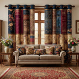 Quilted curtain - Book paradise — view 1