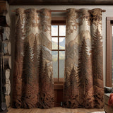 Quilted curtain - Forest shelter — view 1