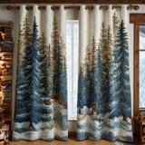 Quilted curtain - Forest — view 3