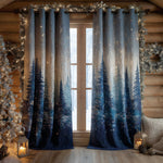 Quilted curtain - Forest — view 8
