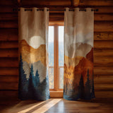 Quilted curtain - Forest — view 10
