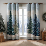 Quilted curtain - Whispering Leaves — view 1