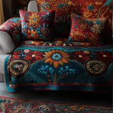 Quilted Sofa Cover - Boho Meadow — view 1