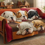 Quilted sofa cover - Bulldog — view 2