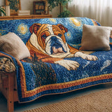 Quilted sofa cover - Bulldog — view 4