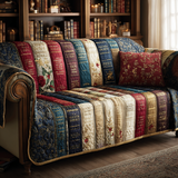 Quilted sofa cover - with a decorative pattern — view 1