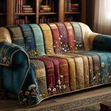Quilted sofa cover - with a decorative pattern — view 4