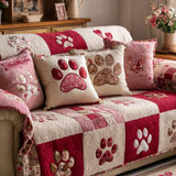 Quilted sofa cover - Sweet prints — view 1
