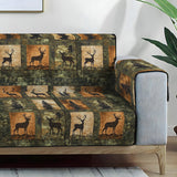 Quilted sofa cover - Elegant forest — view 2