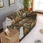 Quilted sofa cover - Elegant forest — view 4