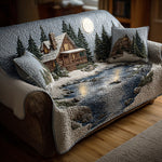Quilted sofa cover - Forest pattern — view 3