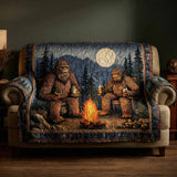 Quilted sofa cover - Forest pattern — view 1