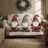 Quilted sofa cover - Fantasievollen gnomes — view 1