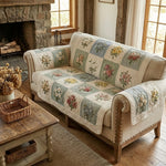 Quilted sofa cover - Fine garden — view 3
