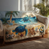 Quilted sofa cover - Beach — view 1