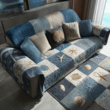 Quilted sofa cover - Calm sea — view 1