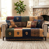 Quilted sofa cover - Rustic — view 3