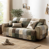 Quilted sofa cover - Rustic — view 1