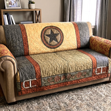 Quilted sofa cover - Texanischem star — view 2
