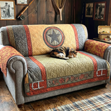 Quilted sofa cover - Texanischem star — view 5