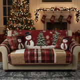 Quilted sofa cover - Festive night — view 3