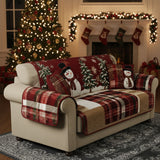 Quilted sofa cover - Festive night — view 4