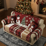 Quilted sofa cover - Festive night — view 5