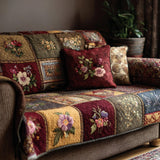 Quilted Sofa Cover - Flower Cottage — view 1