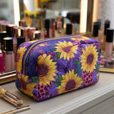 Quilted cosmetic bag - Decorative day — view 1
