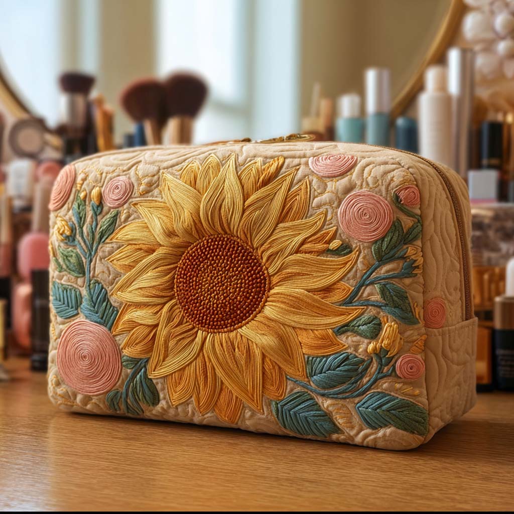 Quilted cosmetic bag - Nice day — view 1