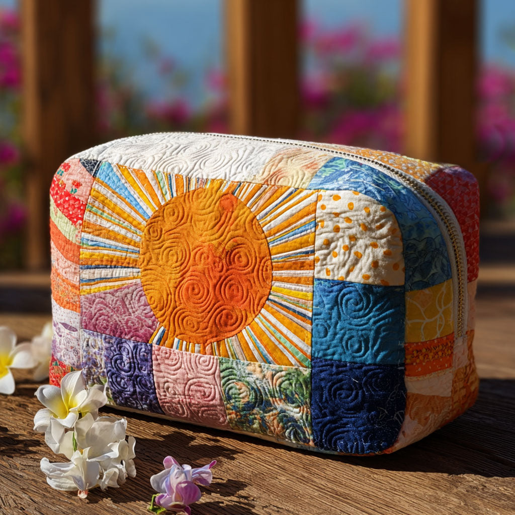Quilted cosmetic bag - Nice day — view 1