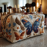 Quilted cosmetic bag - Delicate butterfly — view 1