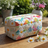 Quilted cosmetic bag - Finom Rasen — view 1