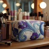 Quilted cosmetic bag - Midnight purple — view 1