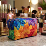 Quilted cosmetic bag - Sommermuster — view 1